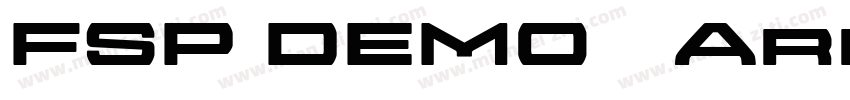 FSP DEMO   Arlen Expanded Heavy Re字体转换